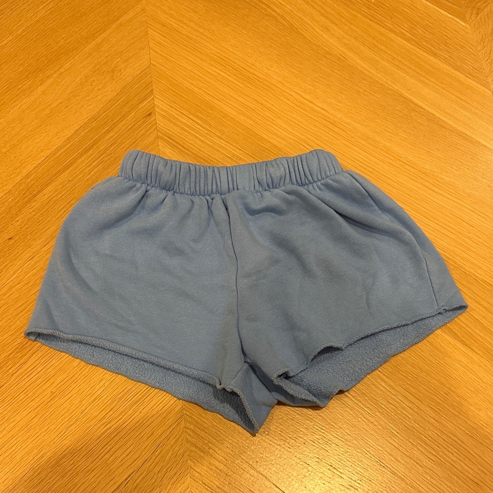 Blue Casual Shorts